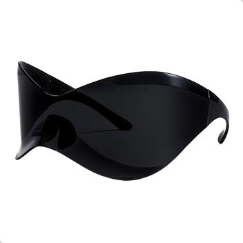 Óculos De Sol Estilo Futurista Moderno Proteção UV Sem Aro - 20V ...