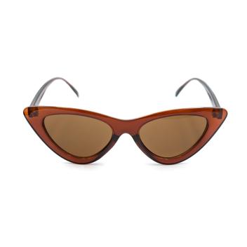 Óculos De Sol Gatinho Triangular Retro Marrom - Scarlat - Óculos de Sol ...