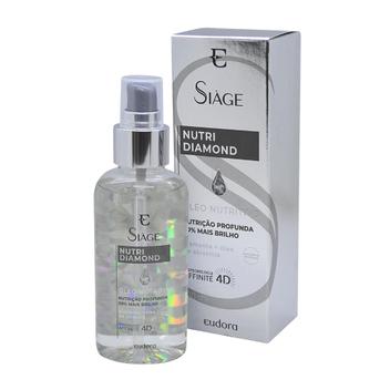 Óleo Capilar Siàge Nutri Diamond 110ml Eudora - Modelador e Fixador de ...