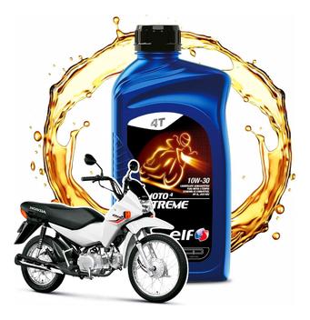 Óleo Para Honda Pop 100 Elf Mineral 20w-50 Cruise - Lubrificante para ...