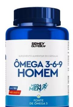 Omega 3-6-9 Homem Mega Men 30 Cápsulas - sem marca - Ômega 3 / Óleo de ...