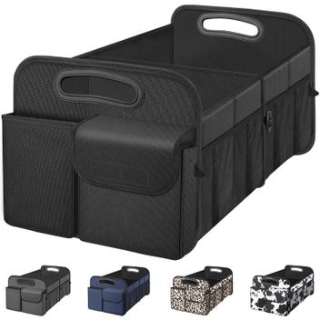 Organizador de porta-malas de carro Femuar impermeável dobrável preto ...