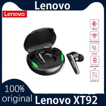 Original Lenovo Xt92 Powerful Bass Original Bluetooth para Jogos Baixa  Latência Com Cancelamento de Ruído C/mic