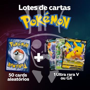 Lote 50 cartas pokemon gx(inglês) - grátis adesivos E carta dourada em  Promoção na Americanas