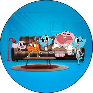 Criar um Gumball em 3D de O Incrível Mundo de Gumball