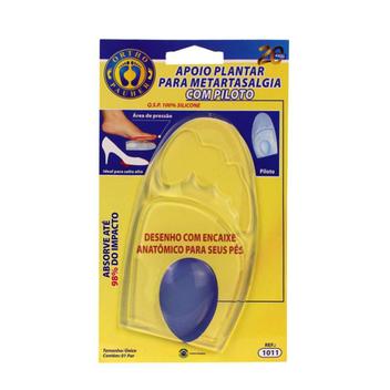 Palmilha de Apoio Plantar para Metatarsalgia com Piloto- Ortho Pauher ...