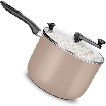 Panela De Pipoca Pipoqueira Antiaderente Super Teflon Com Tampa De ...