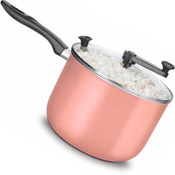 Panela De Pipoca Pipoqueira Antiaderente Super Teflon Com Tampa De ...