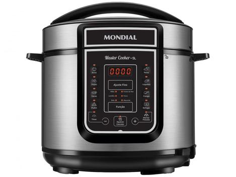 Panela de Pressão Elétrica Digital Mondial 5L