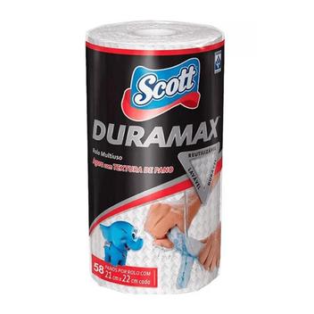 Pano Multiuso Reutilizável Scott Duramax Com 58 Unidades - Pano ...