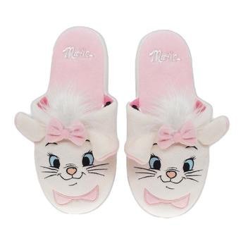 Pantufa Gata Marie Chinelo De Quarto Feminino Pelúcia Disney - ZC