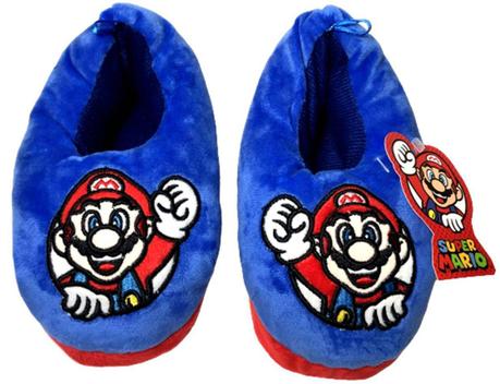 Pantufa Infantil Unissex Star Super Mario - bebrands oficial