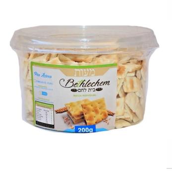 Pão Ázimo Individual Matza 200G Em Pote - Bethlechem - Pão - Magazine Luiza