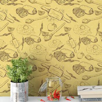 Papel de Parede Xadrez Amarelo e Marrom 10mx57cm XAD09G - Decoratons - Papel  de Parede - Magazine Luiza