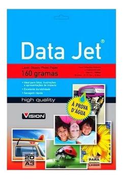 Papel Laser Glossy Paper Datajet 160G/M2 A3 20 Unidades - Data Jet ...