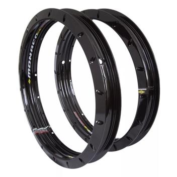 Monoco Wheel Start Par Aro Monaco GS CG Titan Fan Start YBR 125 150 160 Preto - Aro para ...