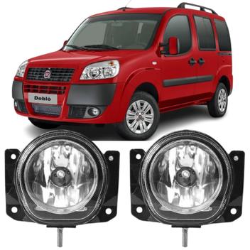 Par Farol De Milha Fiat Doblo 2001 A 2021 Farol Auxiliar - AutoVex ...