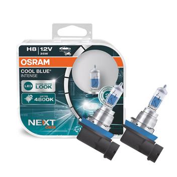 PAR LÂMPADA OSRAM COOL BLUE H8 NEXT GEN 4800k - Lâmpada Automotiva ...