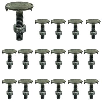 3/8 X 2 (50 Pack) Lag Screw Kit, 50 Screws And 50 Washers