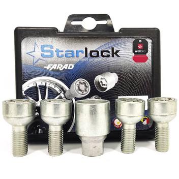 Bulloni Antifurto Starlock Per Auto | Set Da 4 Con Chiave | Resistenza 400Nm - Foto 6