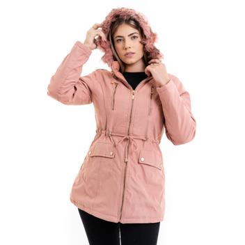Parka Dupla Face Feminina Casaco De Frio Intenso P/ Neve - Bella ...