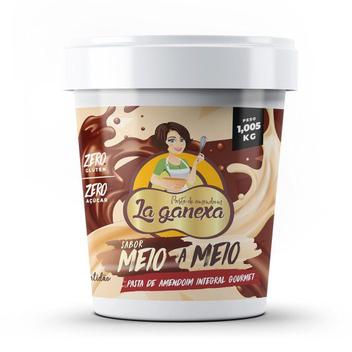 Pasta de Amendoim Integral Gourmet Meio a Meio 1kg La Ganexa - Pasta de  Amendoim - Magazine Luiza