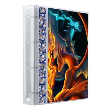 Fichário Álbum Pasta Pokémon Xy Evoluções Mega Charizard Y