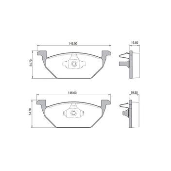 Pastilha De Freio Spacefox Up Dianteira Frasle Pd58 Sem Alarme Sistema ...