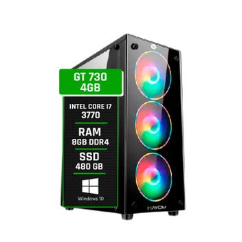PC Gamer Intel Core i7 3770 3.9GHz Placa de Vídeo GeForce GT PC Gamer Intel Core i7 3770 3.9GHz Placa de Vídeo GeForce GT