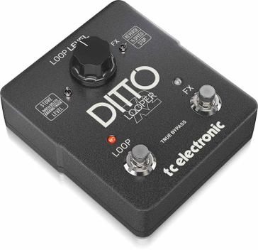 Pedal Looper TC Electronic Ditto X2 - Com Botão de Parada e