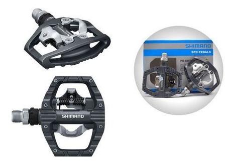 Pedal Shimano Clip E Plataforma Pd-eh500 Misto Preto Bike - Pedal de ...