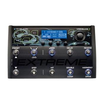 TC・HELICON VOICELIVE3 EXTREME Pedaleira para Voz Guitarra e Looping Voicelive 3 Extreme TC