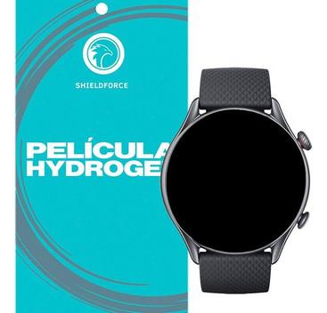 GIOPUEY Pellicola Protettiva per Amazfit GTR 4, [4 Pezzi] Vetro