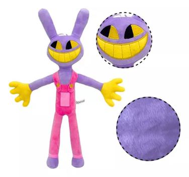 Pelúcia Coelho Jax Digital Circus Jogo 43 Cm - GKK - Pelúcia