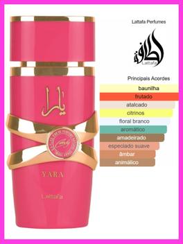Perfume Árabe Feminino Yara Candy Edp 100ml Lattafa Original