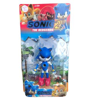 Personagem de Ação Sonic 2 - 11cm - Allan Patrick - Bonecos