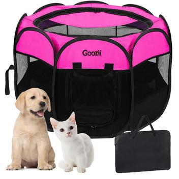 Cercado Portátil Akinerri Para Pets - Dobrável E Removível Tamanho M