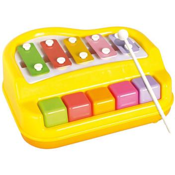 Piano Baby Xilofone C/ Baqueta Teclado Infantil Para Bebês - Dupari