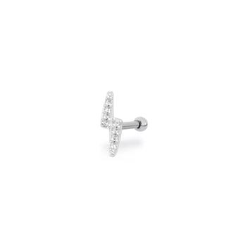 Piercing Hélix Cartilagem Orelha 9mm De Prata Cravejado - RMar Pratas, RMar  Pratas, Piercings, RMar Pratas, Piercing Formato Argola, Piercings 