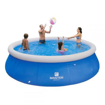 Piscina 3000 Litros Redonda Inflável Master Beach - Azul Favorito ...