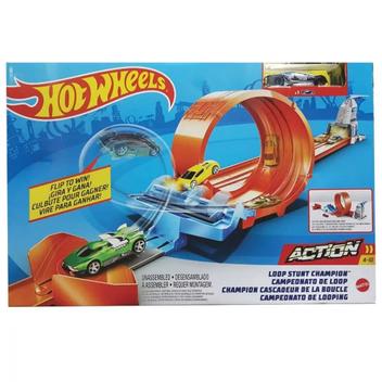 Pista Hot Wheels Campeonato De Looping 1 Carro Mattel Gtv13 - Tem