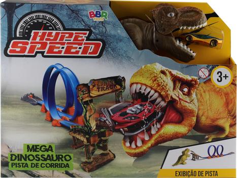 Pista Corrida Dinossauro - Bbr Toys - Pistas - Magazine Luiza