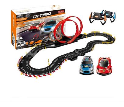 Pista De Carrinho Com 2 Volantes Top Turbo Circuito Loop - 99 Toys ...