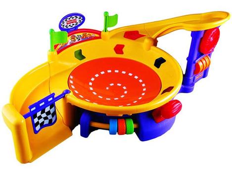 Pista Fisher-Price Lil' Zoomers Rampas de Corrida com Carrinhos, Brinquedo  para Bebês Fisher-Price Usado 33560205