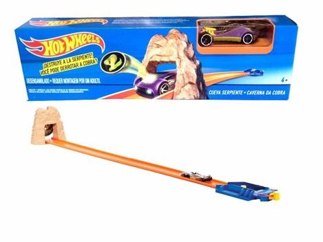 Nova Pista Hot Wheels Action Caverna da Cobra Mattel Blr01 em