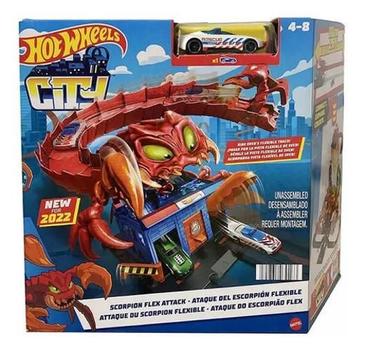 Pista Hot Wheels City Ataque Do Escorpião Hdr32 - Pistas de Brinquedo ...