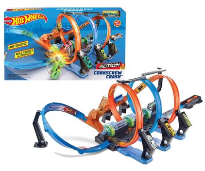 Pista Hot Wheels Espiral De Batidas - Corkscrew - Mattel