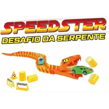 Polibrinq Pista Speedster Desafio Da Serpente, Playtoy Brinquedos