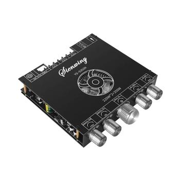 Amplificatore Bluetooth 2.1 Canali TPA3255 - 220Wx2 + 350W, Con Ingressi AUX/USB, Telecomando, Protezioni Integrate