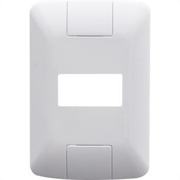 Placa Conjunto Modular Tramontina Aria 4X2 - 1 Modulo Horizontal 7203/ ...